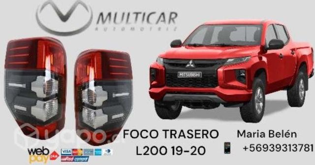 Farol trasero l200 19-20