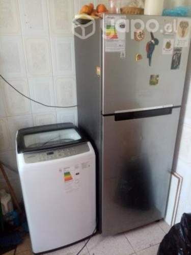 Refrigerador, lavadora, cocina