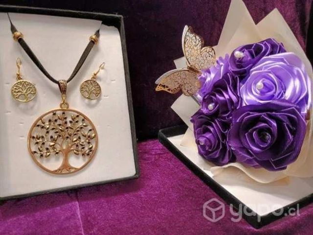 Set de joyas arbol de la vida