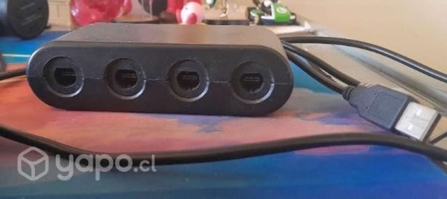Adaptador de Gamecube para Nintendo Switch y Wii U