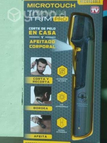 Afeitadora micro touch titanium