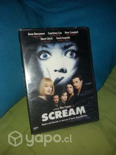 Película Scream De Wes Craven dvd