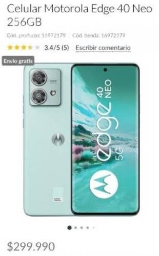 Celular Motorola edge 40 neo