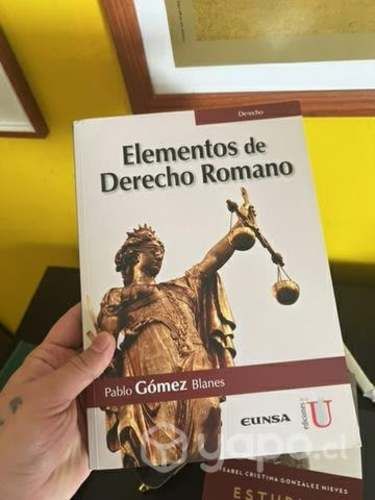 Libro elementos del derecho romano