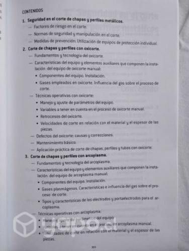 Procesos de Corte y Preparación de Bordes UF1622