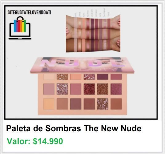 Paleta de Sombras The New Nude