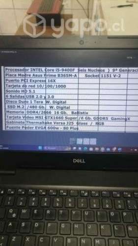 Computador Gamer PC Escritorio