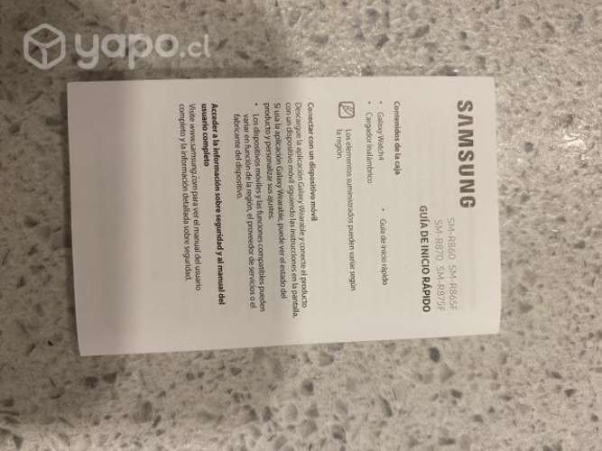 Reloj smartwatch samsung galaxy watch 4