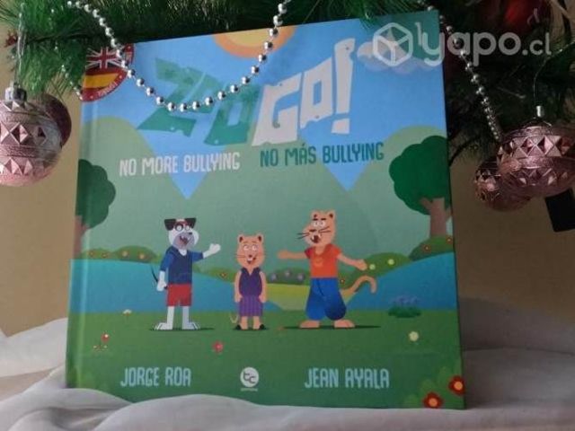 ZOOGO "Libro Infantil Bilingue en Ingles y Español