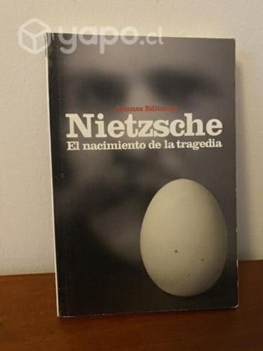 Libro Nietzsche El nacimiento de la tragedia