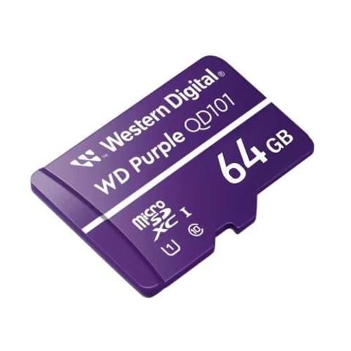 Tarjeta de Memoria MicroSD 64GB WD Purple SDXC