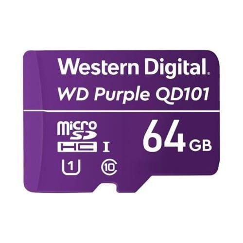 Tarjeta de Memoria MicroSD 64GB WD Purple SDXC