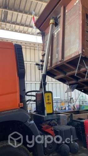Cilindro para tolva camión mercedes