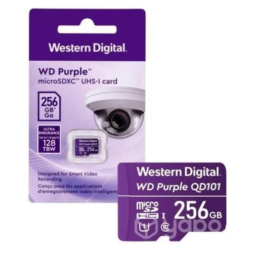 Tarjeta de Memoria MicroSD 256GB WD Purple SDXC