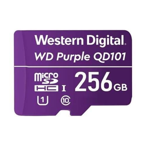 Tarjeta de Memoria MicroSD 256GB WD Purple SDXC
