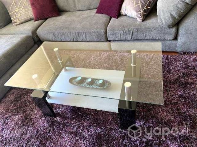 Por mudanza! Mesa de vidrio templado