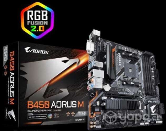 Gigabyte B450 Aorus M Am4 Micro Atx Motherboard