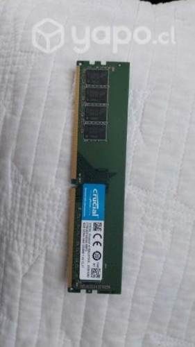 8gb de ram DDR4 (usadas)