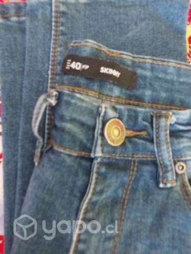 Jeans de varon elasticados talla 38 40