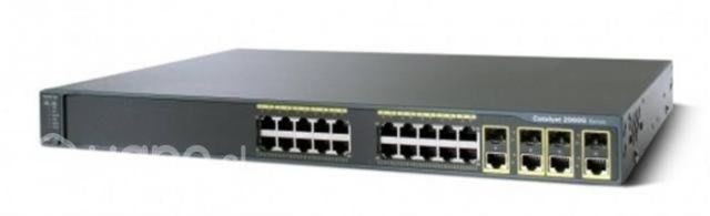 Switch Cisco Catalyst 2960-plus, 24 P. Gestionado