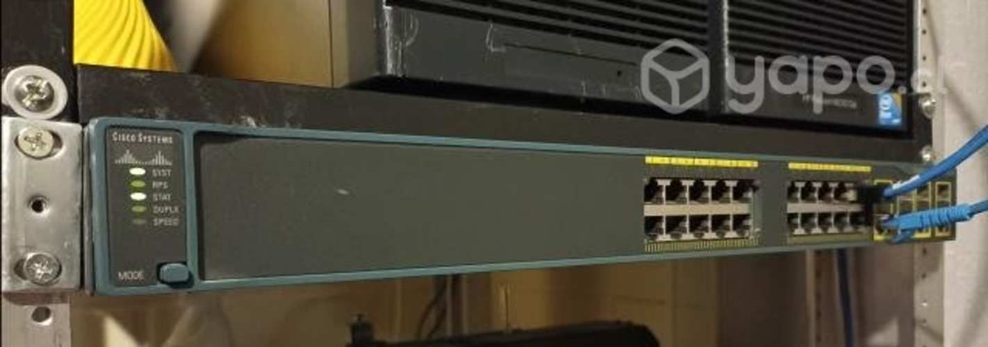 Switch Cisco Catalyst 2960-plus, 24 P. Gestionado