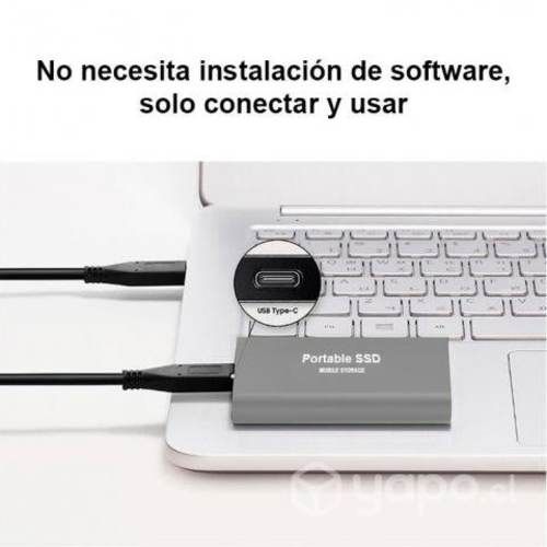 Disco Solido SSD Externo Portátil 16TB USB Tipo C