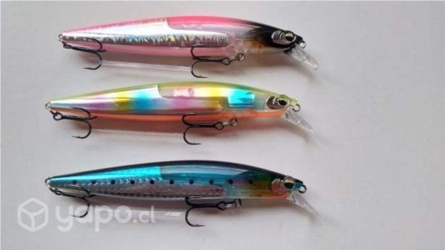 Tres Señuelos Letales Para Mar ( Corvina Lenguado