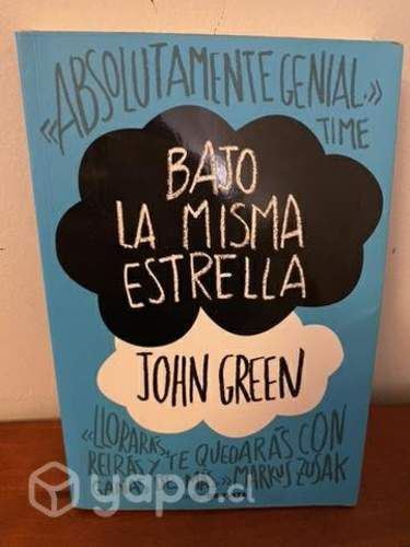 Libro BAJO LA MISMA ESTRELLA JOHN GREEN