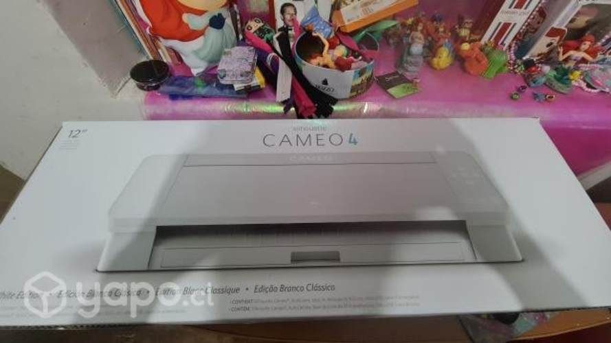 Plotter de corte silhouette CAMEO 4 BLANCA