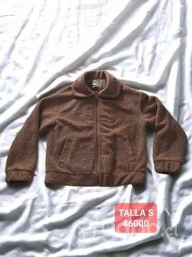 Chaqueta corderito café