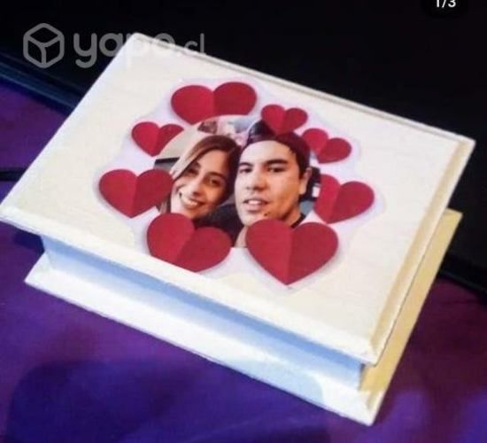 Cajita del día de los enamorados