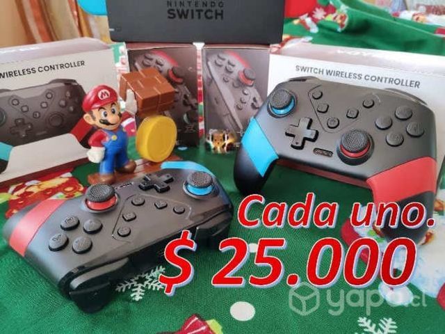 NUEVO CONTROL NINTENDO SWITCH con Botón M1 Y M2