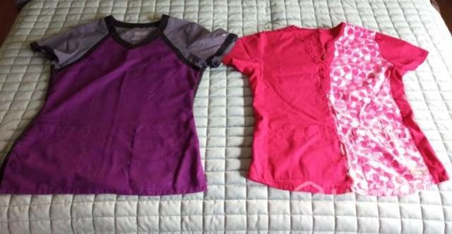 Uniforme clínico 2 top y 2 pantalones