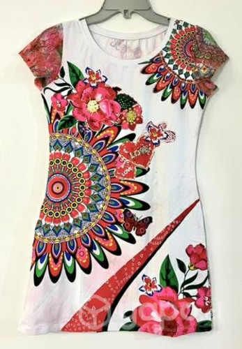 Vestido Elástico Bolsillo Y Piedras Exclusivo XS