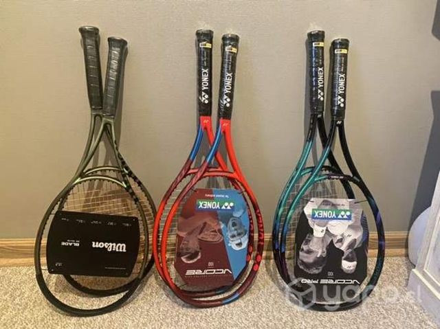 Raquetas nuevas yonex y wilson blade