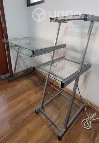 Escritorio vidrio templado