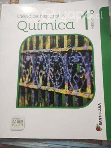 Química 1 medio Santillana