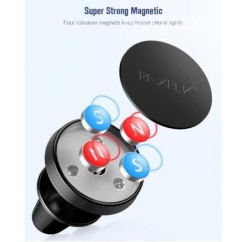 Soporte Base Para Celular Automovil Magnético Gira