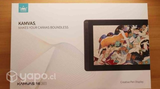 Tableta gráfica Huion Kamvas 16 (2021) para dibujo
