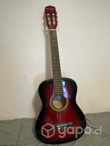 Guitarra clásica Bilbao BIL-34 roja