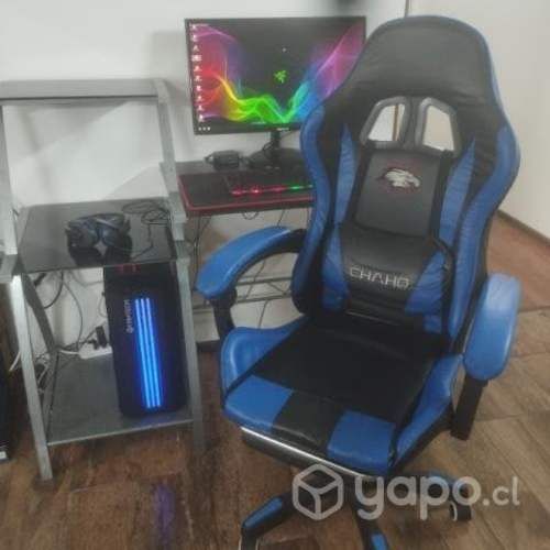 PC Gamer completa con silla y mesa