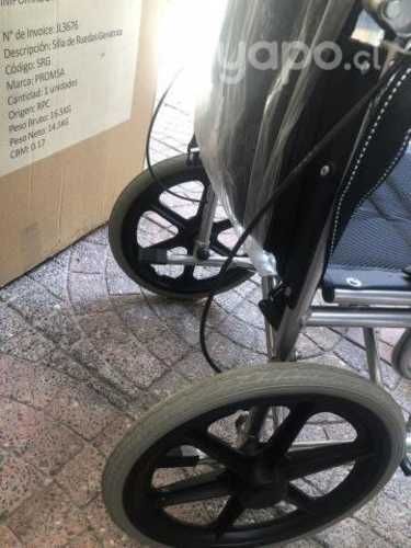 Silla de ruedas geriátrica