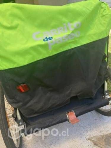 Carro de paseo para bicicleta