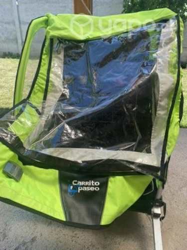 Carro de paseo para bicicleta