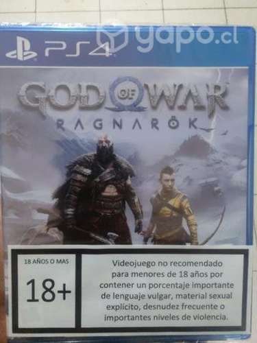 God of war Ragnarok (sellado) ps4