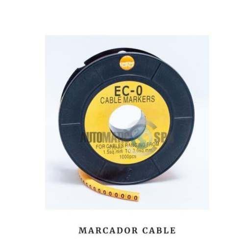 Marcador Cable N° 0