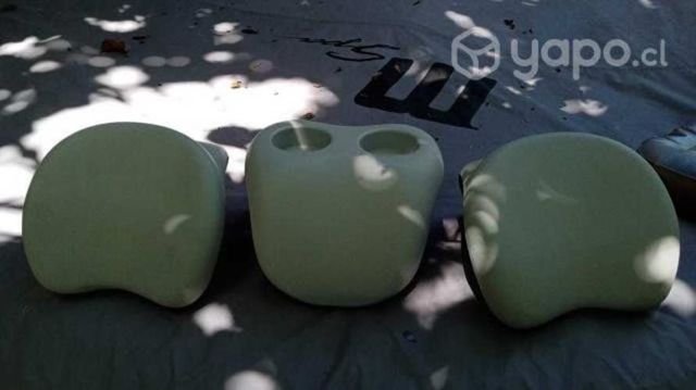 MSPA Set de 2 Apoya Cabezas y 1 Posa Vasos Jacuzzi