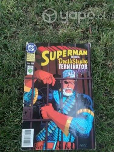 Comic superman death stroke terminator ( 1993)