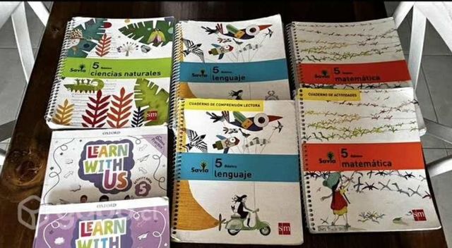 Libros 5to básico proyecto savia editorial sm