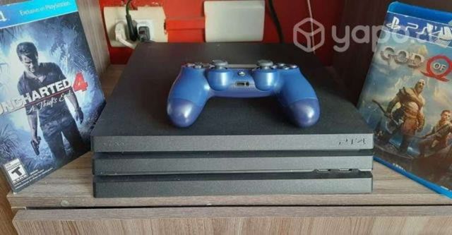 Ps4 pro 500 gb 1 control y 2 juegos